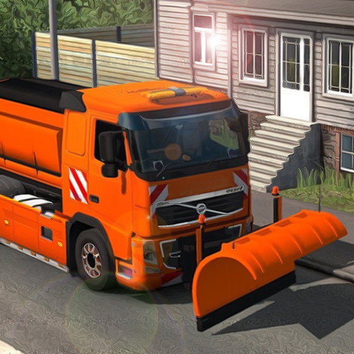 Snow Plow Truck Simulator Mod