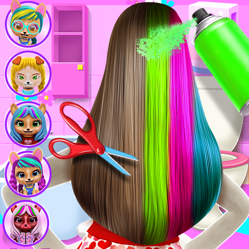 Hairstyle: pet care salon game Mod
